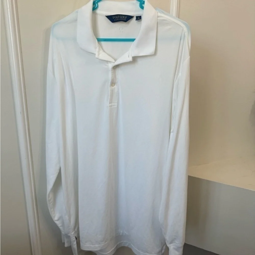 Polo by Ralph Lauren Men's Classic White Golf Polo Shirt